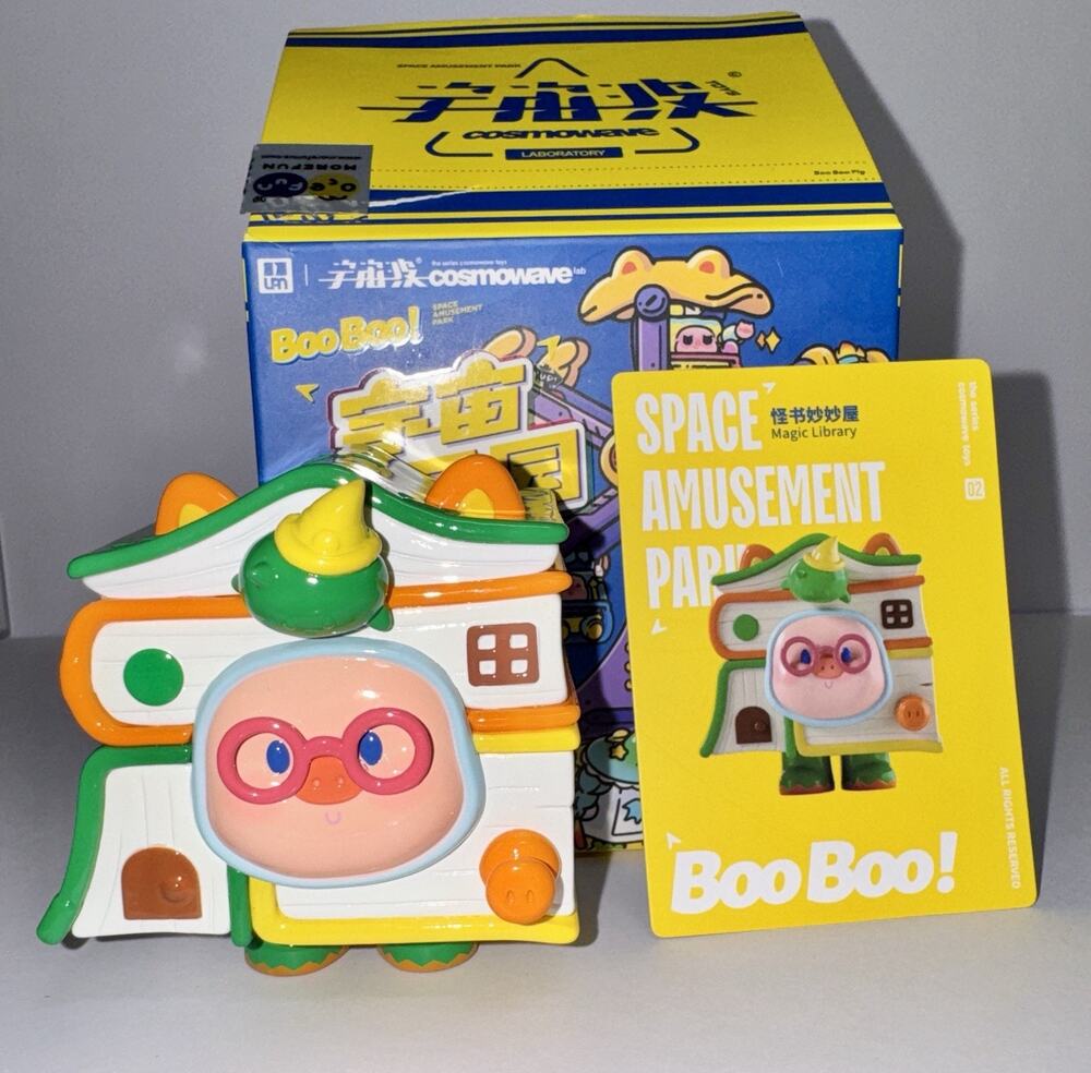 CosmoWave BOO BOO Space Amusement Park Magic Library Figure Confirmed